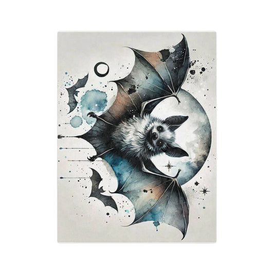 Bat Velveteen Microfiber Blanket