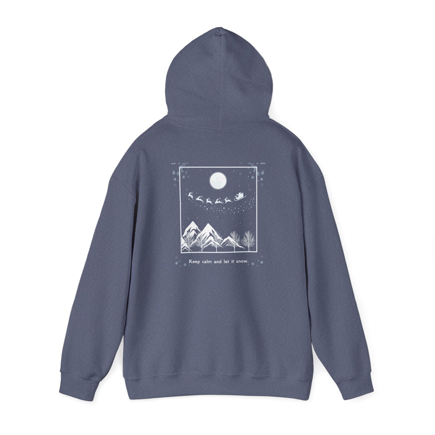 Let it Snow Unisex Heavy Blend™ Hooded Sweatshirt