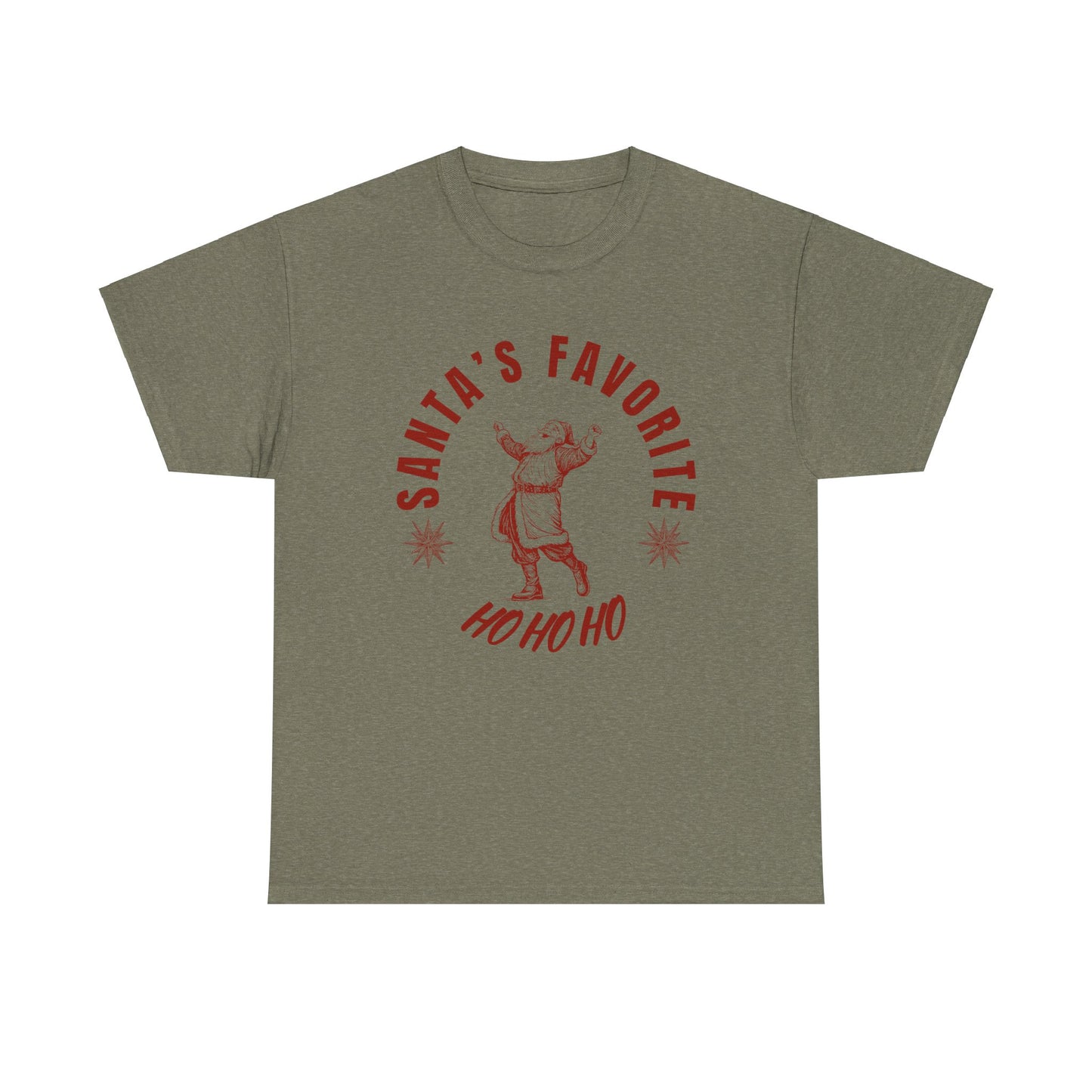 Santa's Favorite Unisex Heavy Cotton Tee