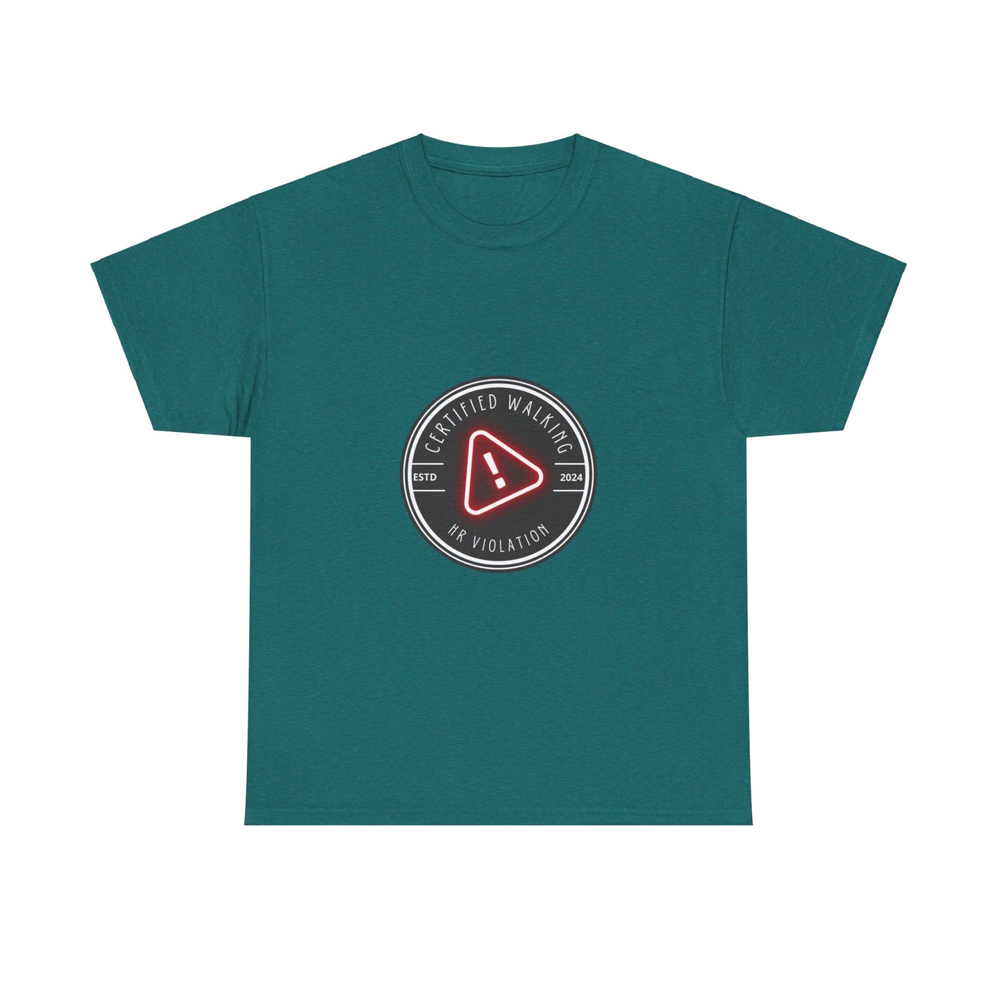 certified walking Unisex Heavy Cotton Tee