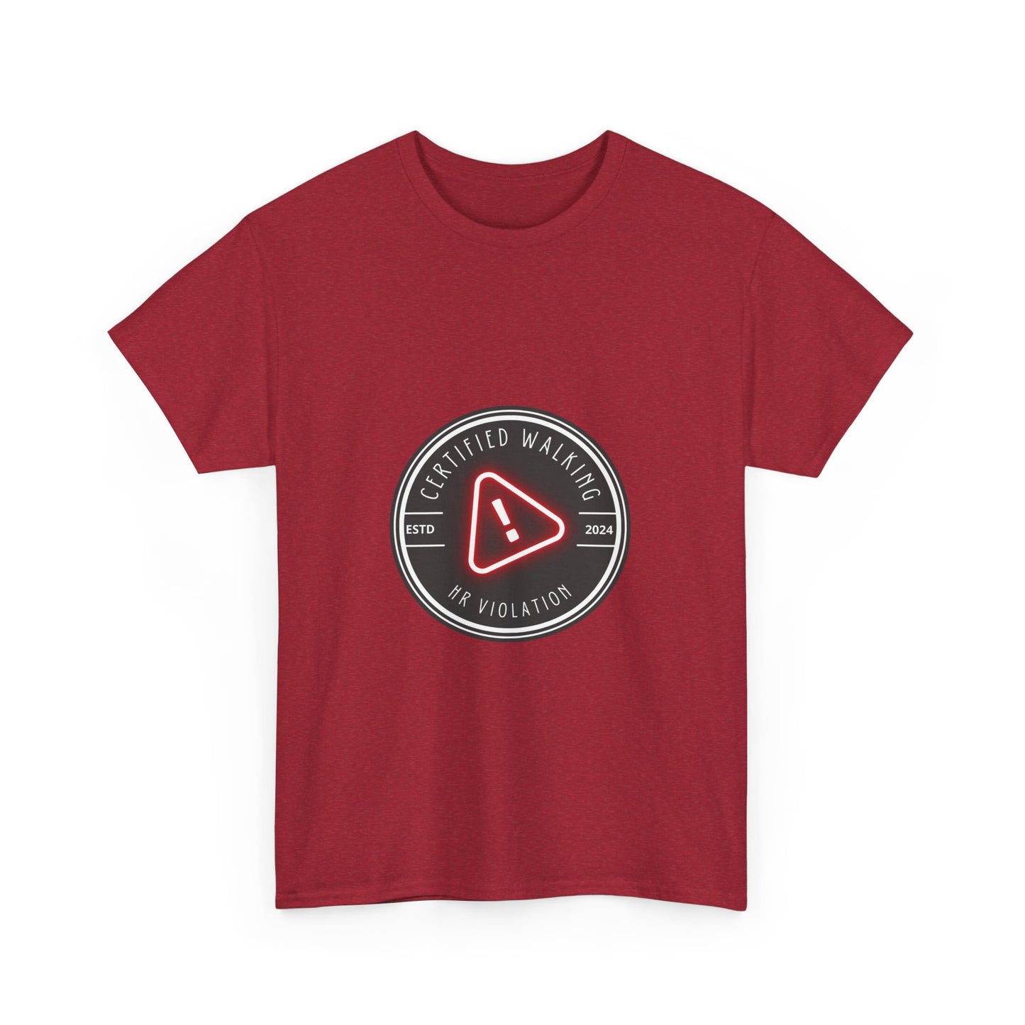 certified walking Unisex Heavy Cotton Tee