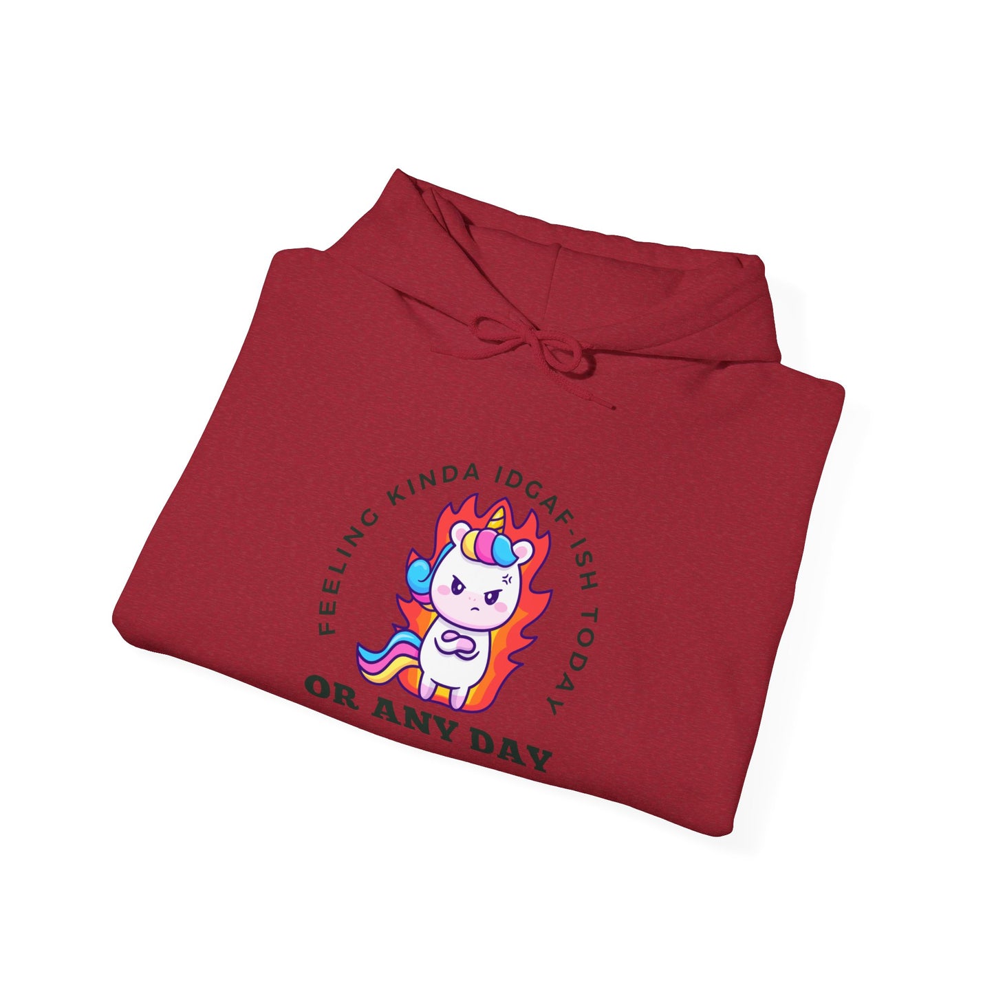 Feeling Kinda Unisex Heavy Blend™ Hooded Sweatshirt
