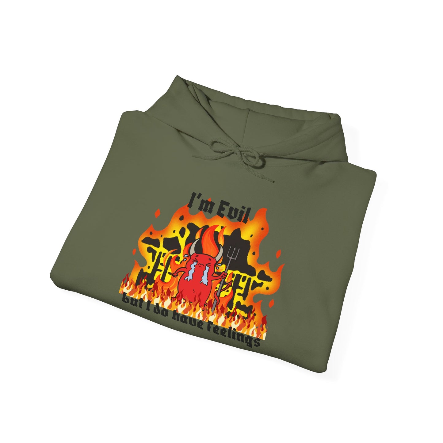I'm evil Unisex Heavy Blend™ Hooded Sweatshirt