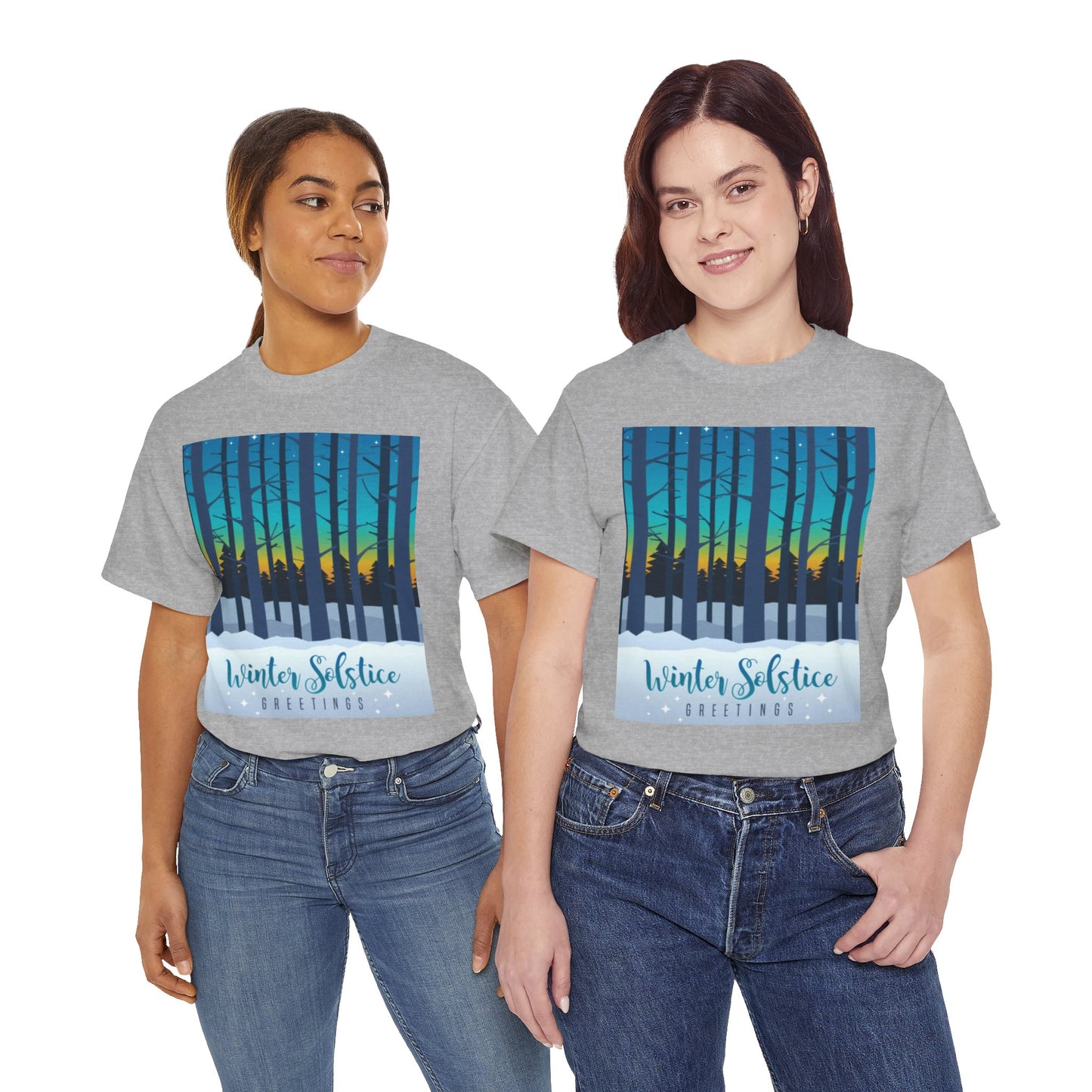 Winter Solstice Unisex Heavy Cotton Tee