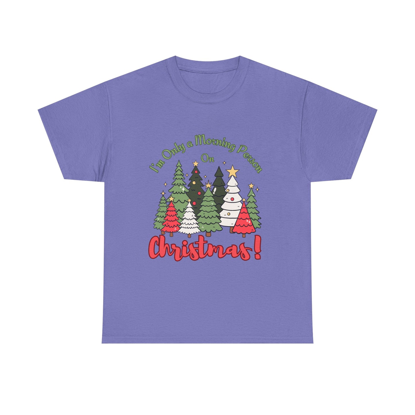 Morning Person Unisex Heavy Cotton Tee
