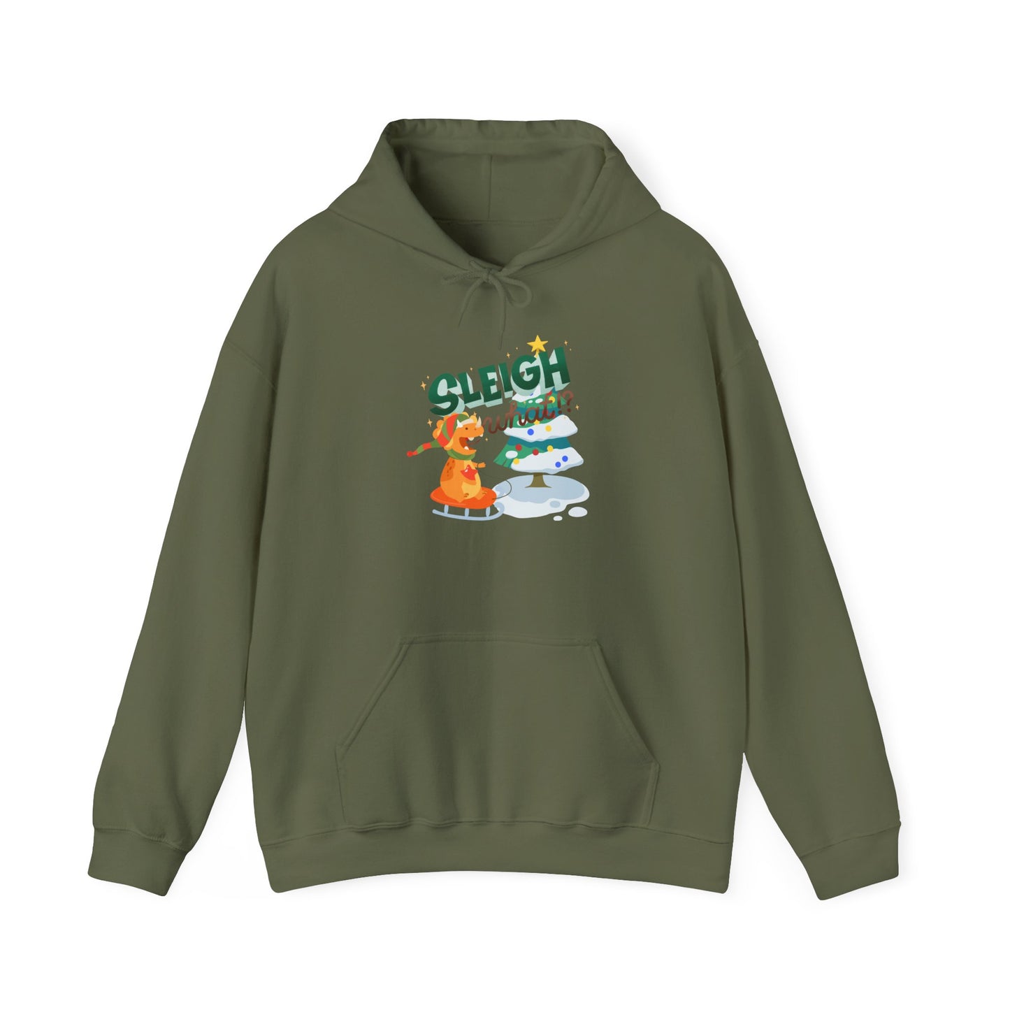 Sleigh What Unisex Heavy Blend™ Hooded Sweatshirt