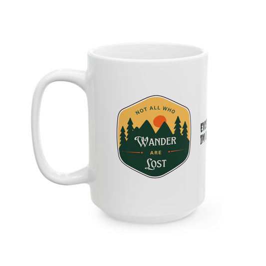 Lost Ceramic Mug, (15oz)