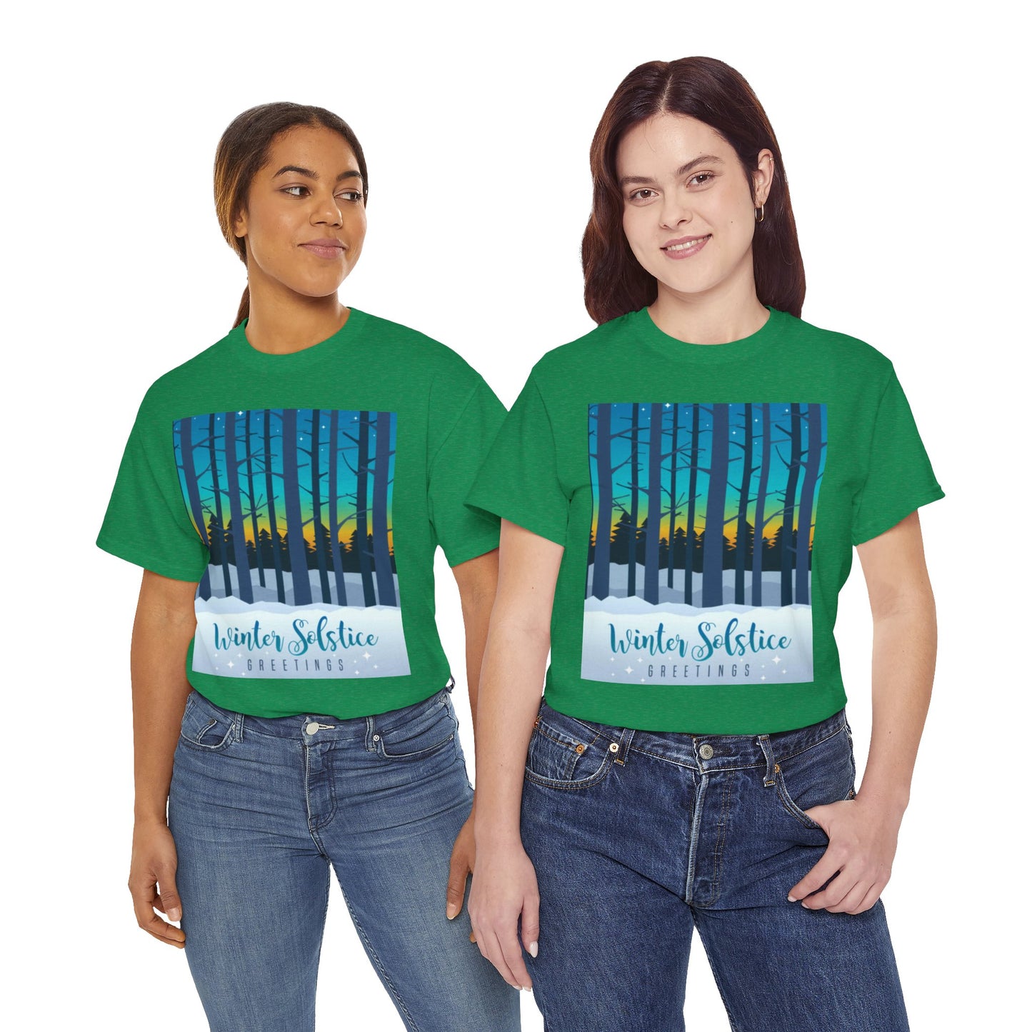 Winter Solstice Unisex Heavy Cotton Tee