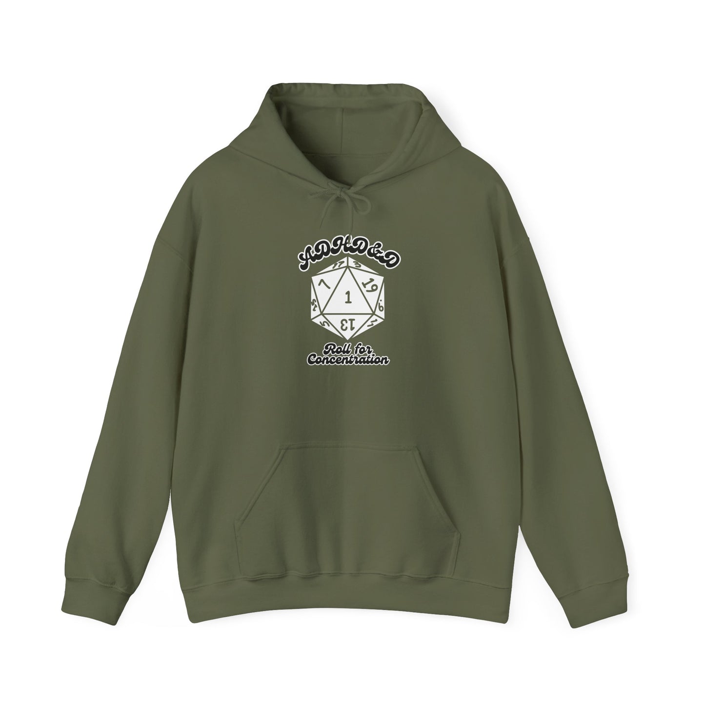ADHD&D Unisex Heavy Blend™ Hooded Sweatshirt