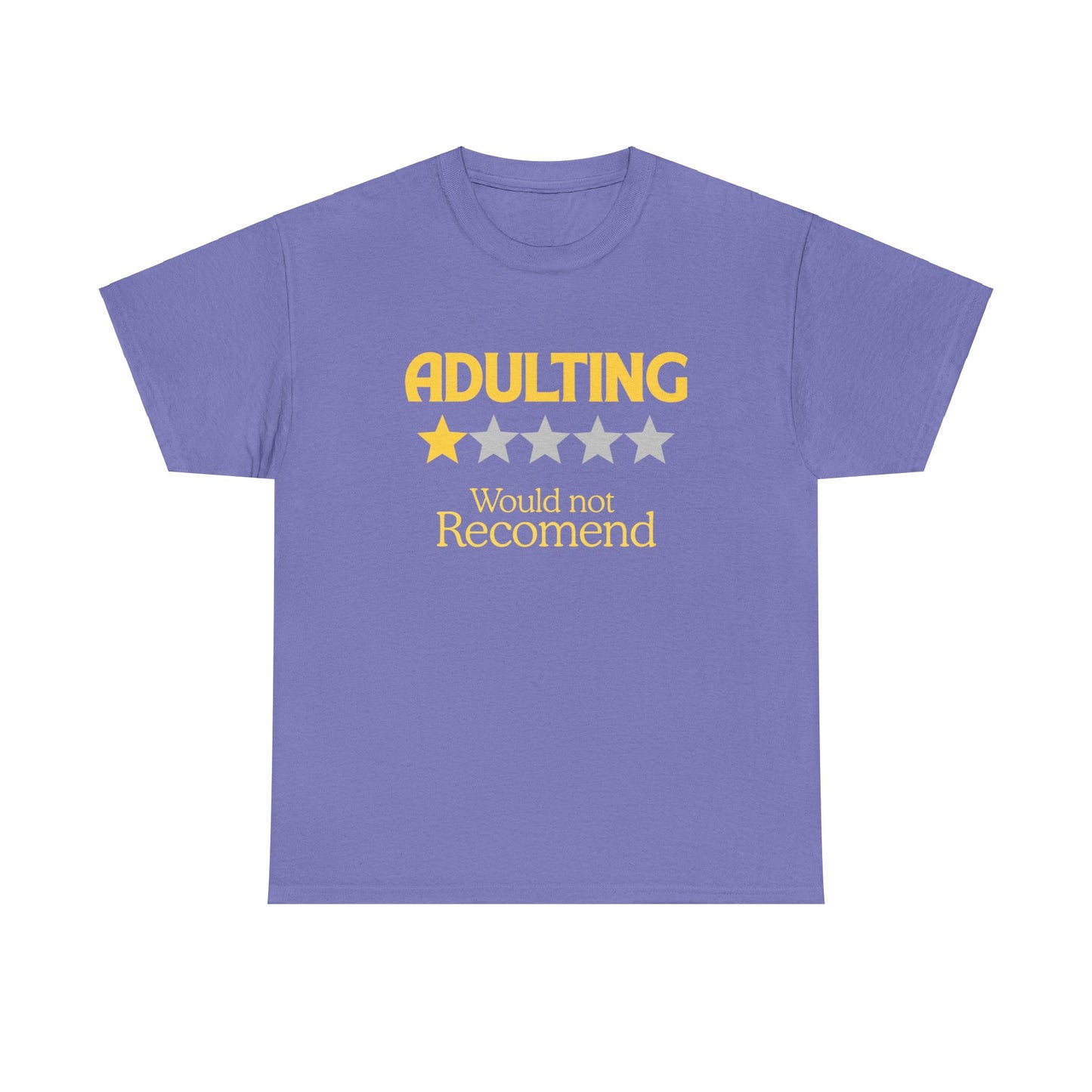 Adulting Unisex Heavy Cotton Tee