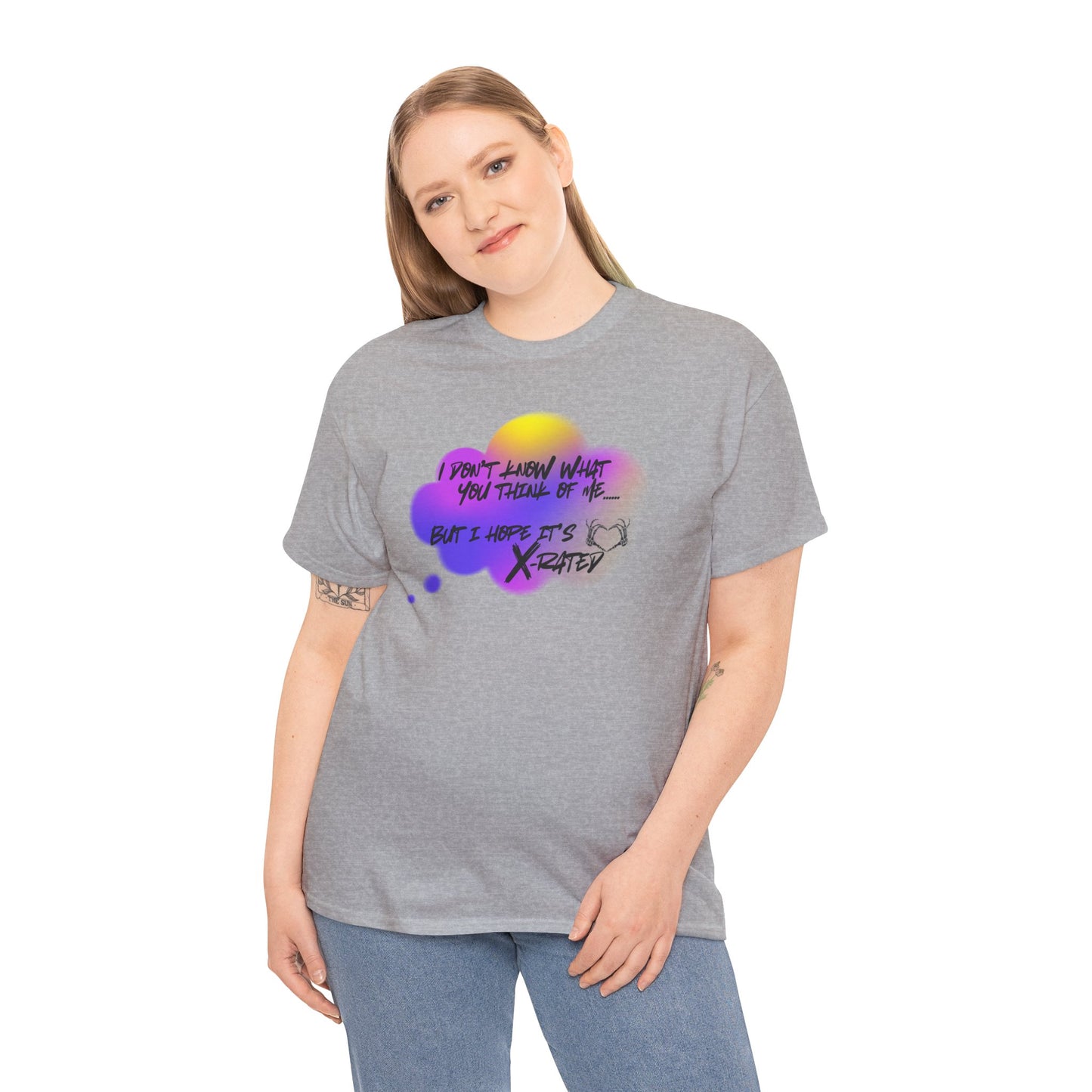 I don't Know Unisex Heavy Cotton Tee