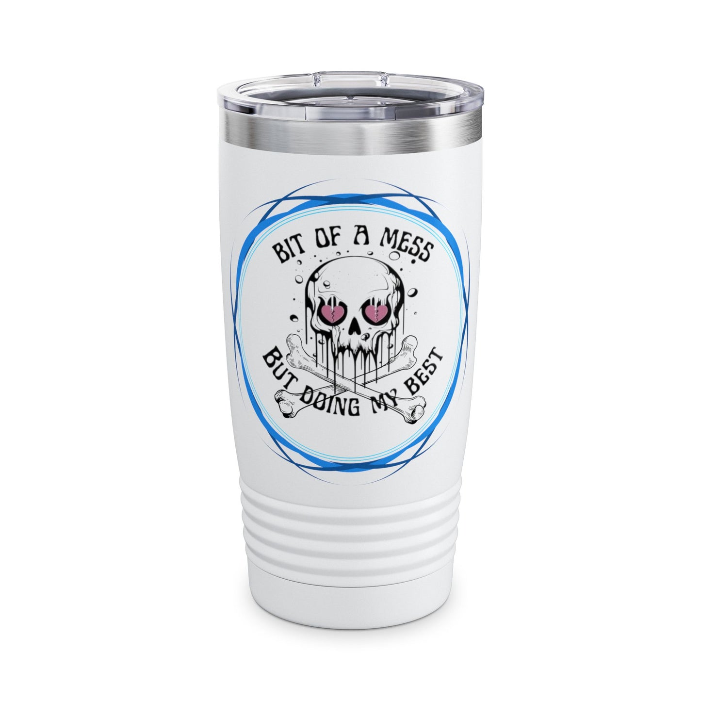 Bit of a Mess Ringneck Tumbler, 20oz