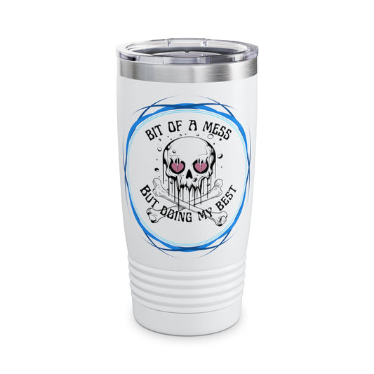 Bit of a Mess Ringneck Tumbler, 20oz