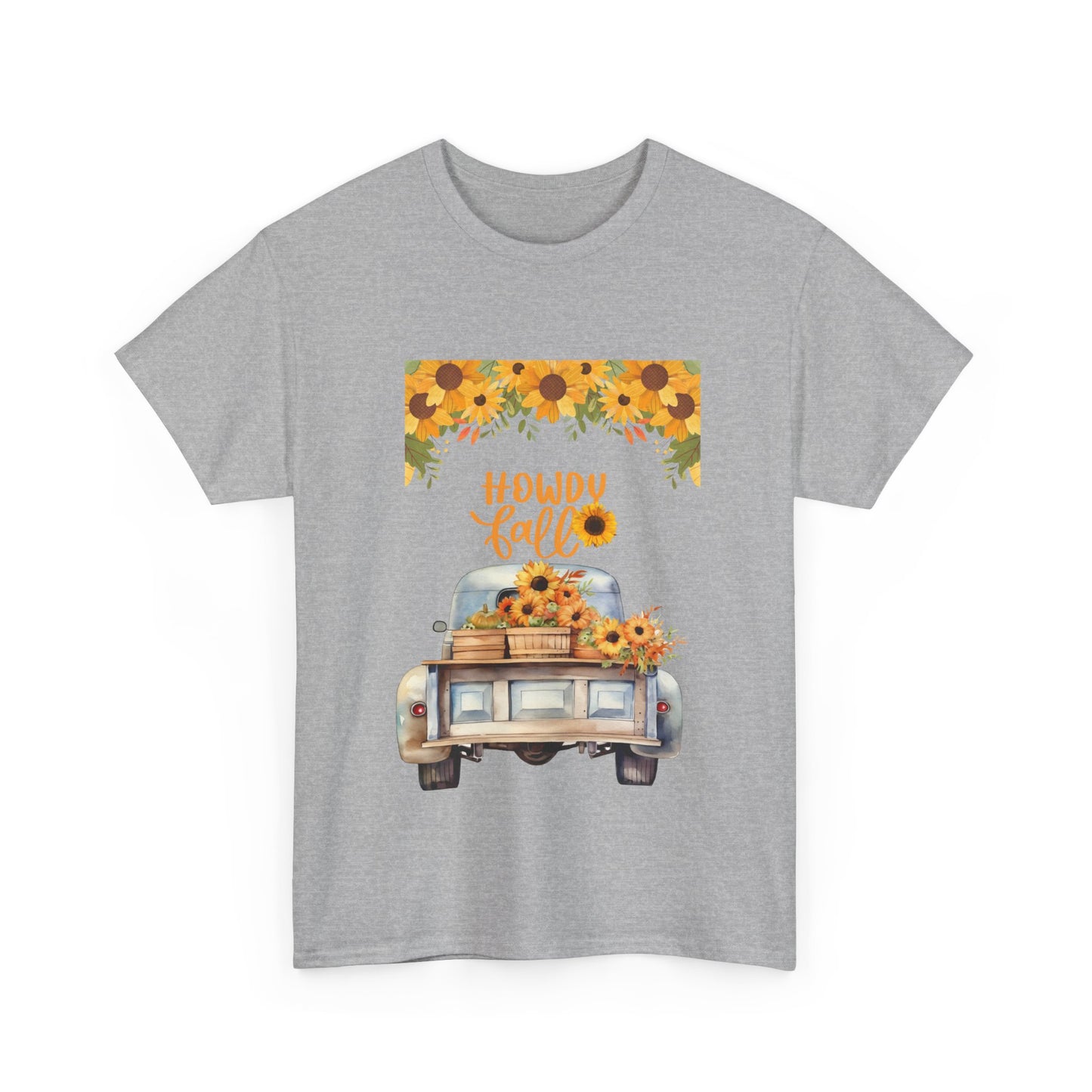 Howdy Fall Heavy Cotton Tee