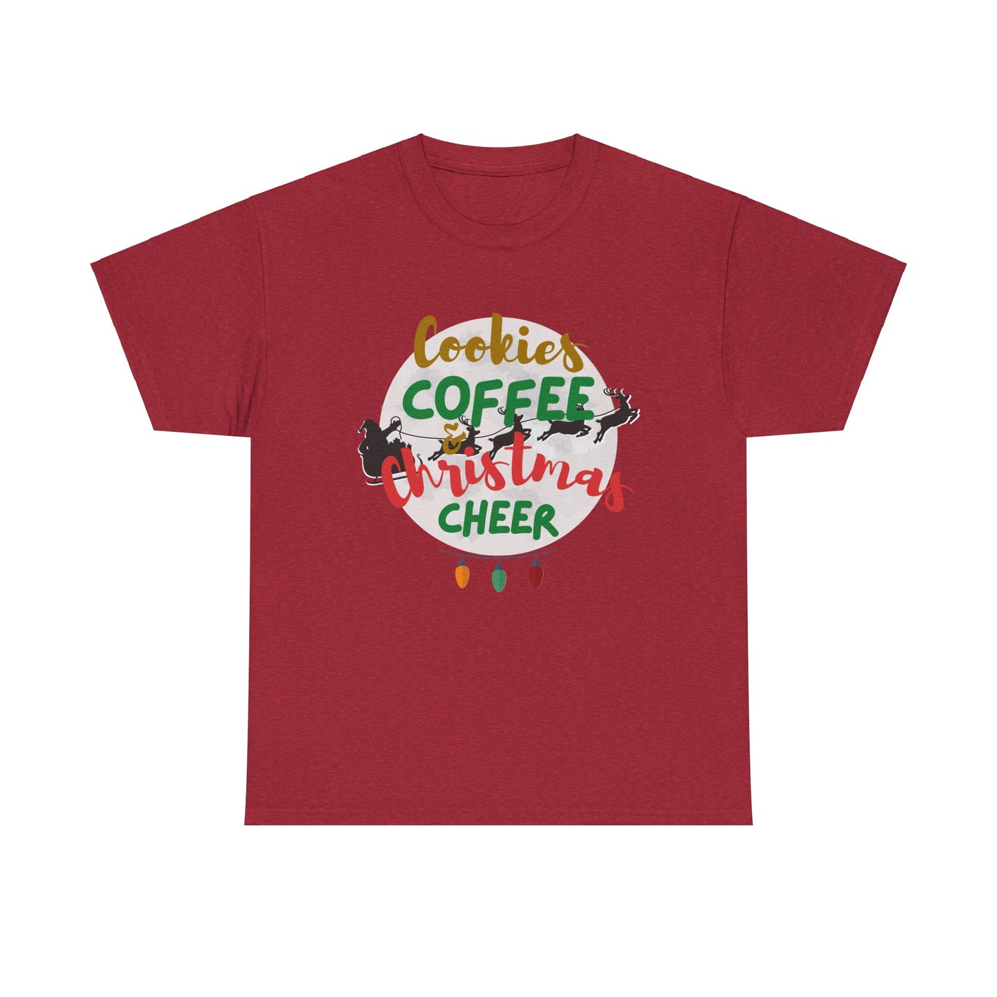 Christmas Cookies Unisex Heavy Cotton Tee