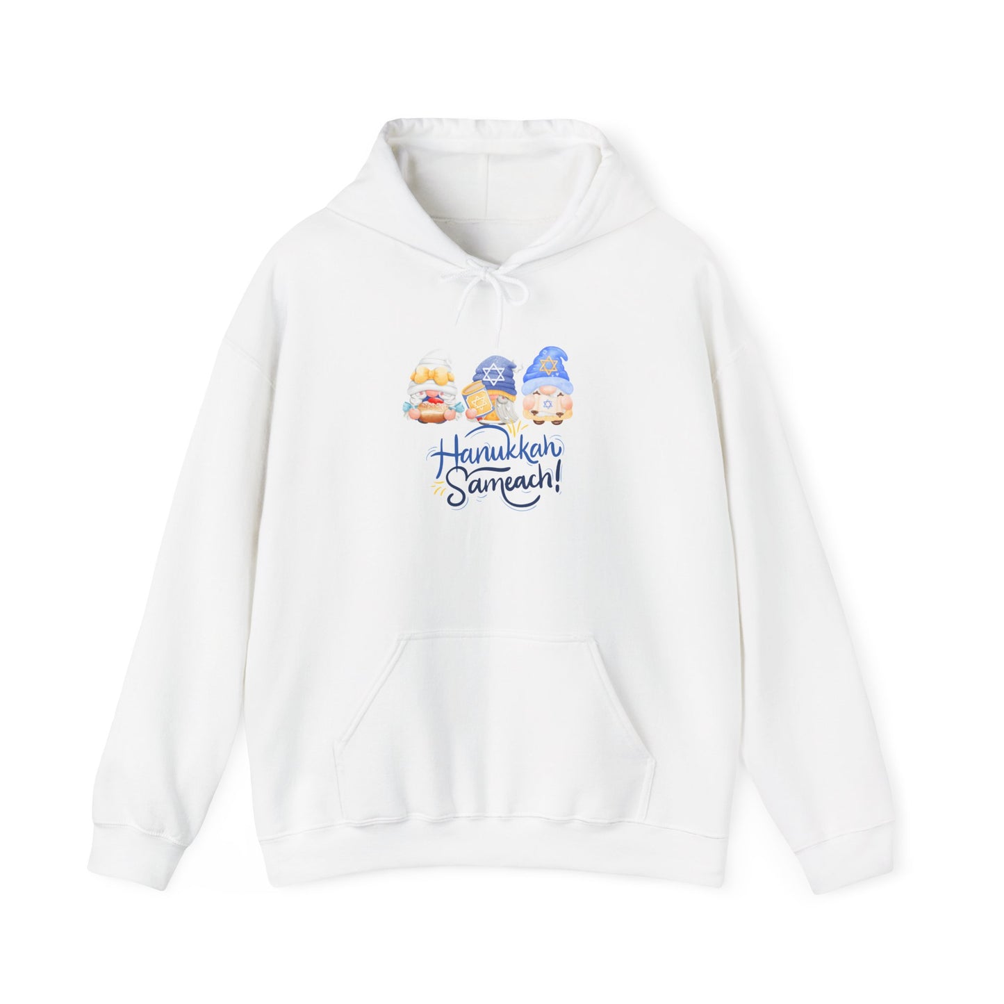 Hanukkah Gnomes Unisex Heavy Blend™ Hooded Sweatshirt