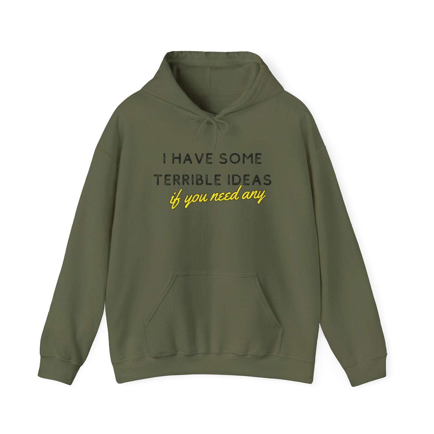 Terrible ideas Unisex Heavy Blend™ Hooded Sweatshirt