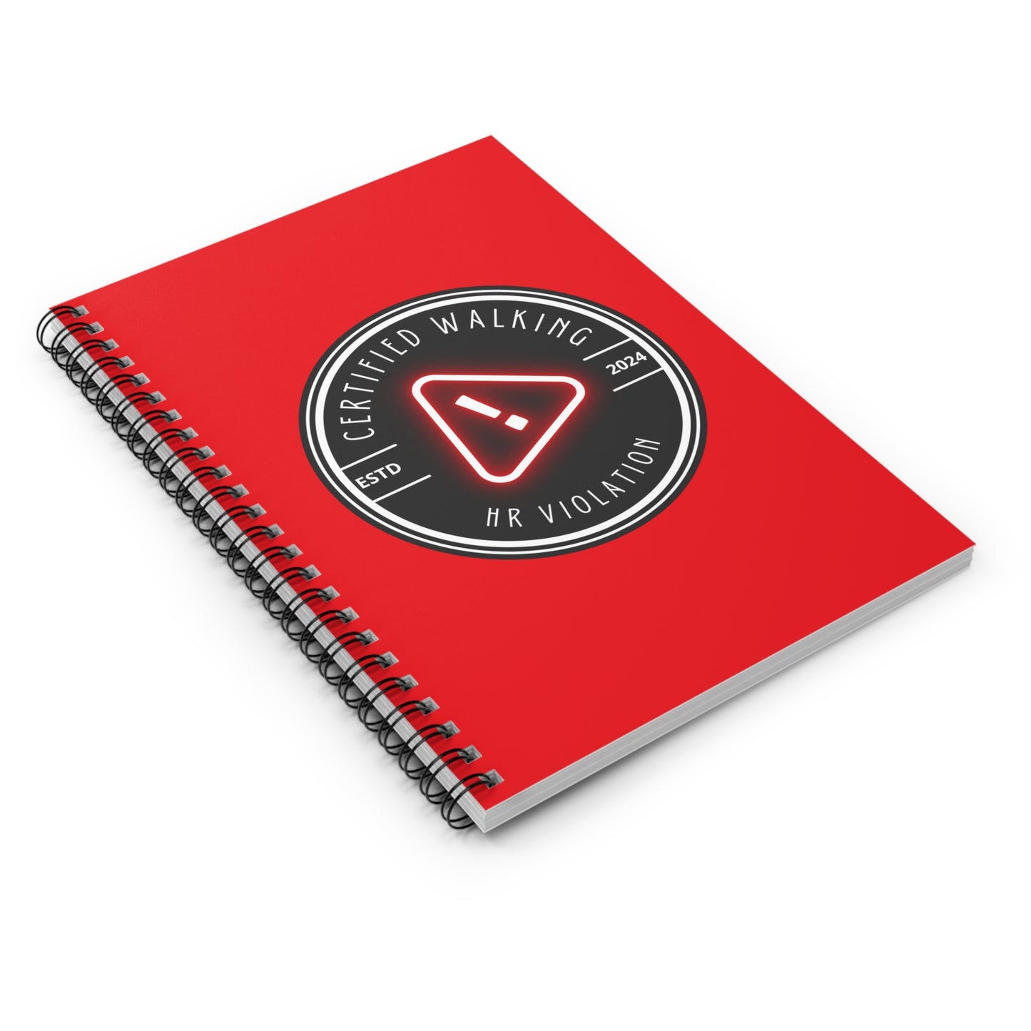Certifed Spiral Notebook - Ruled Line