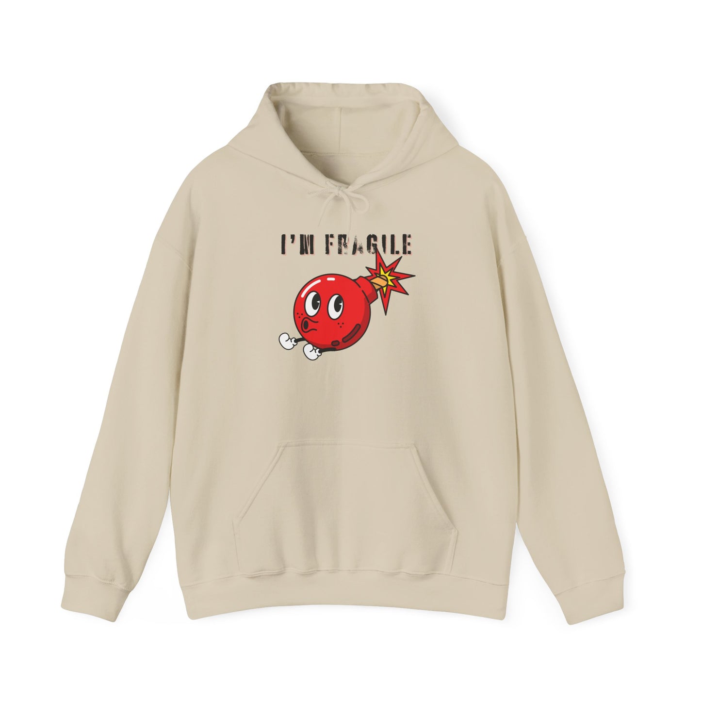 I'M FRAGILE- Unisex Heavy Blend Hoodie