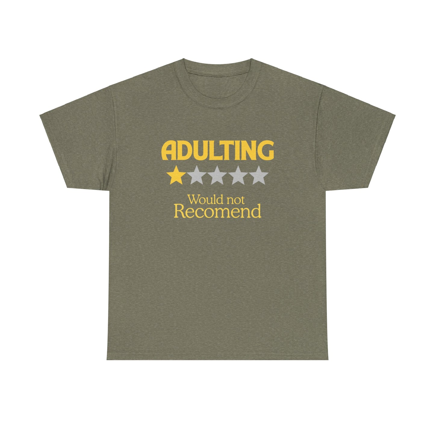Adulting Unisex Heavy Cotton Tee