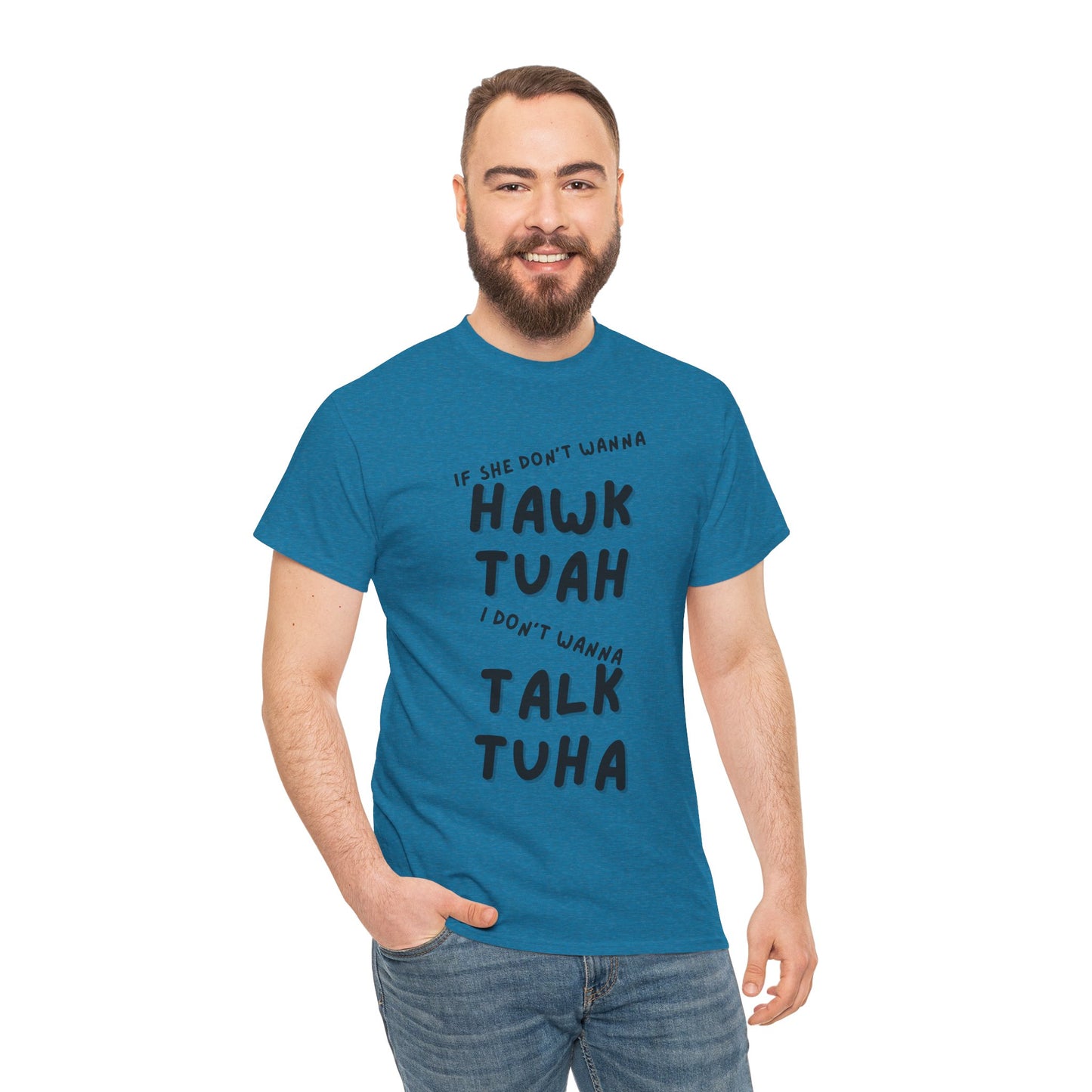Hawk Tuah Unisex Heavy Cotton Tee