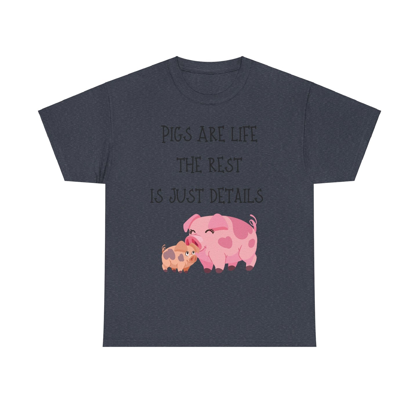 Pigs are Unisex Heavy Cotton Tee