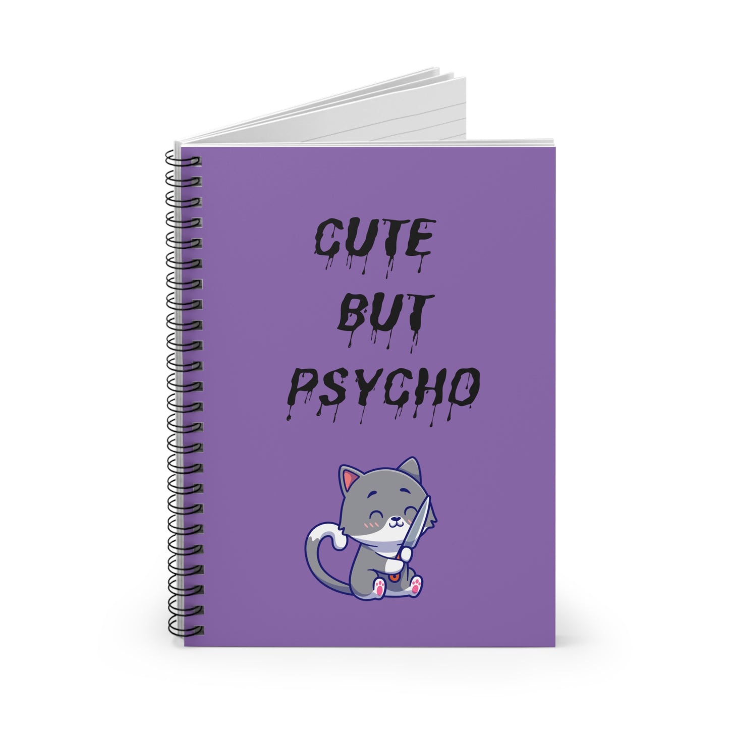 Cute But Spiral Notebook - Ruled Line