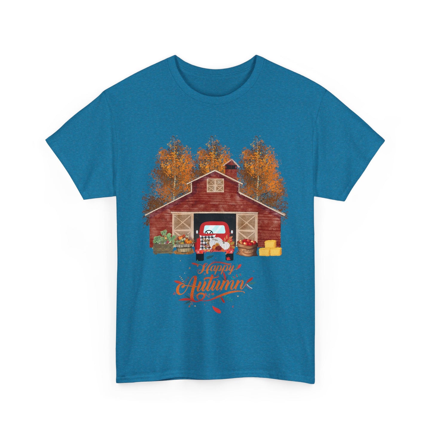Happy Autumn Unisex Heavy Cotton Tee