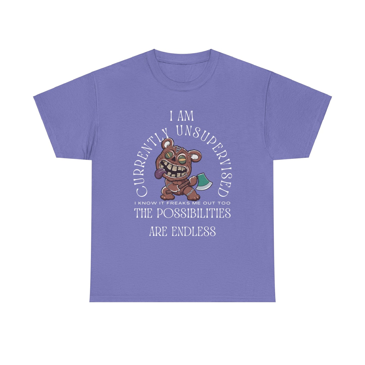 Unsupervised Unisex Heavy Cotton Tee