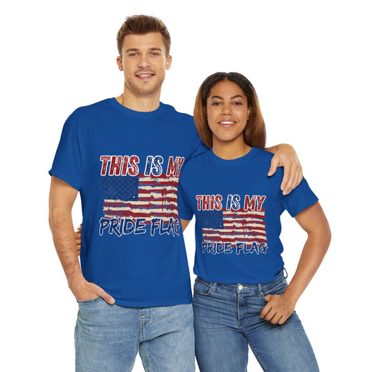 This is My Pride Flag Unisex Heavy Cotton Tee