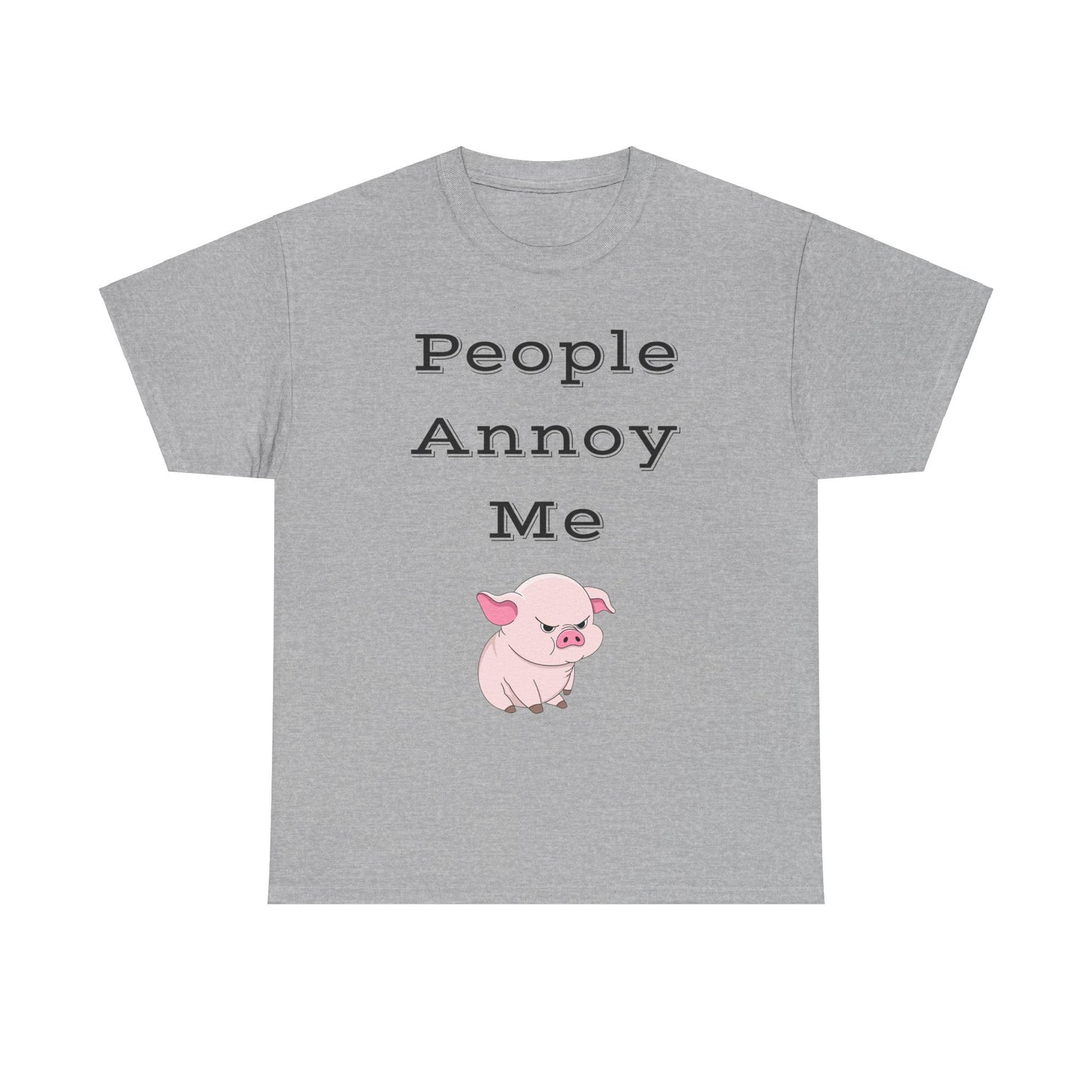 People Annoy Me Unisex Heavy Cotton Tee