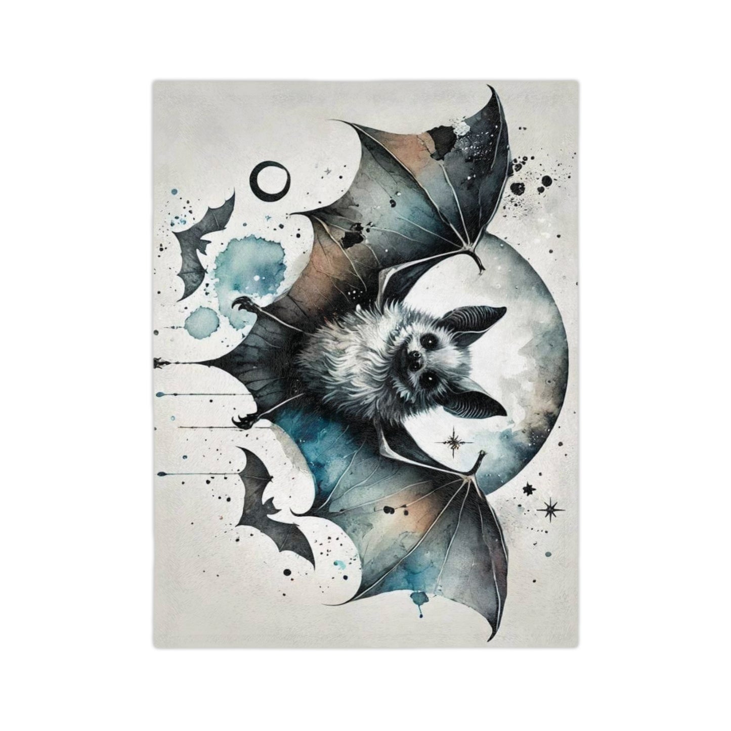Bat Velveteen Microfiber Blanket