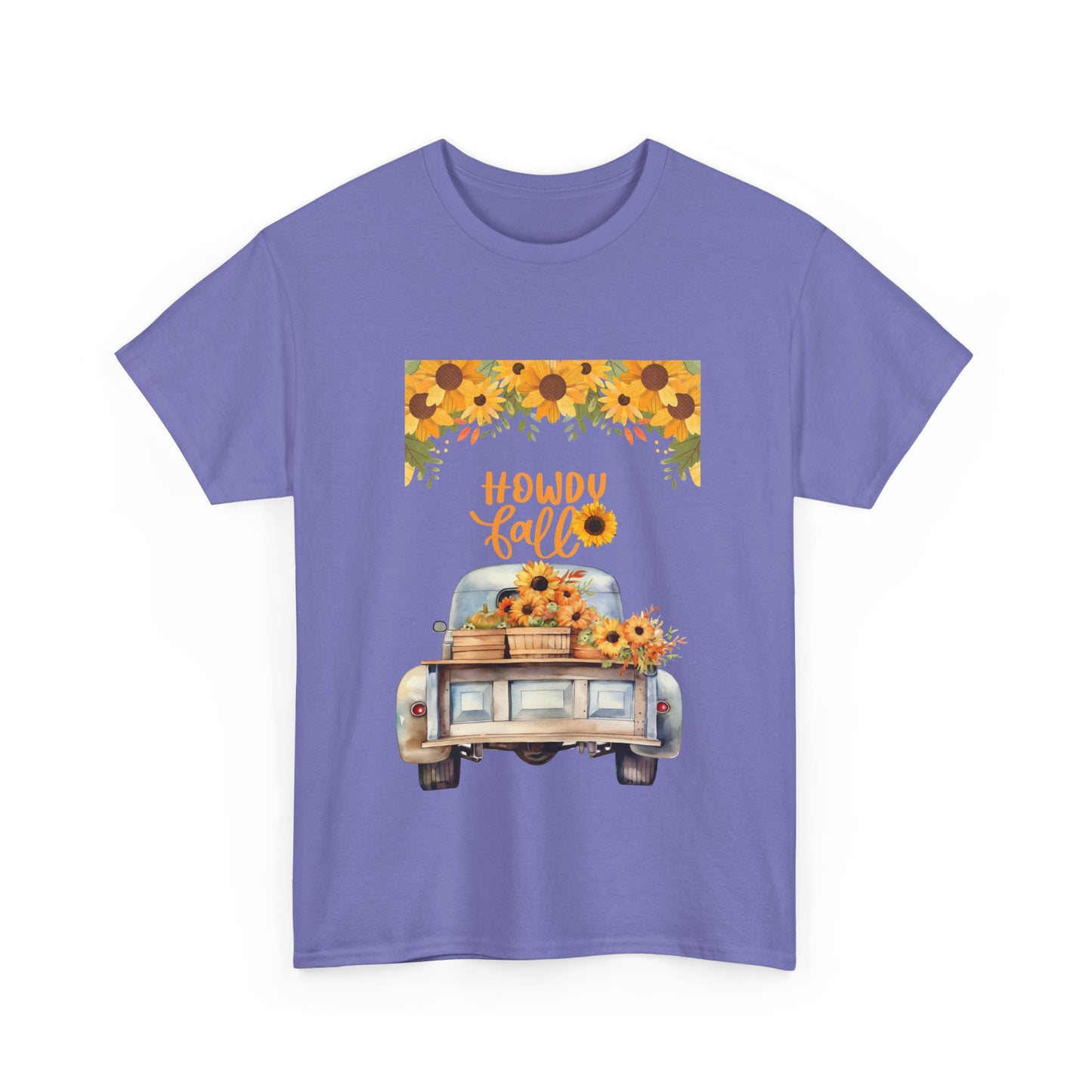 Howdy Fall Heavy Cotton Tee