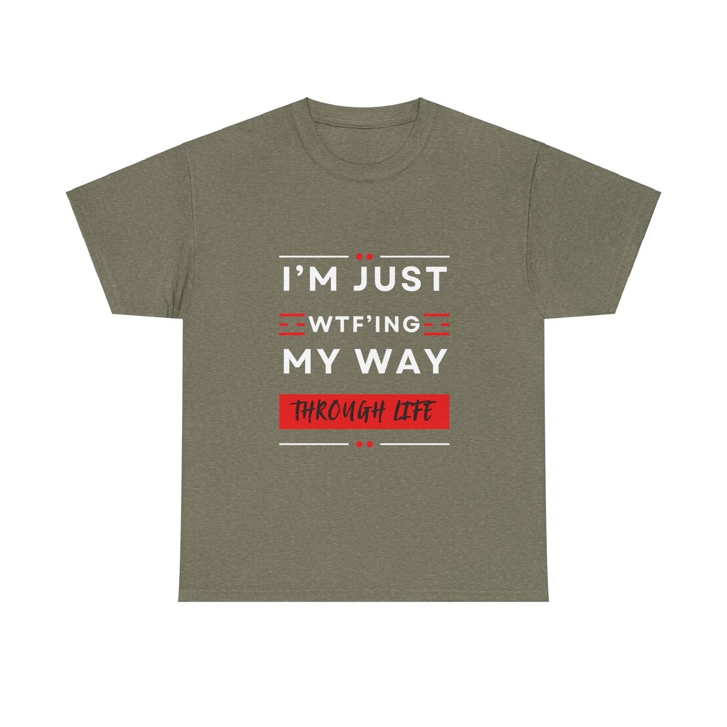 Just WTF Unisex Heavy Cotton Tee