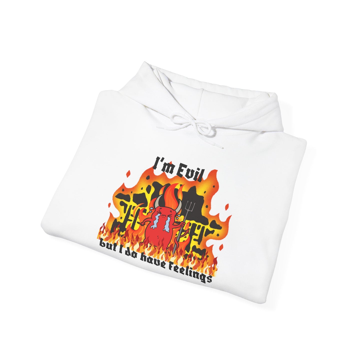 I'm evil Unisex Heavy Blend™ Hooded Sweatshirt