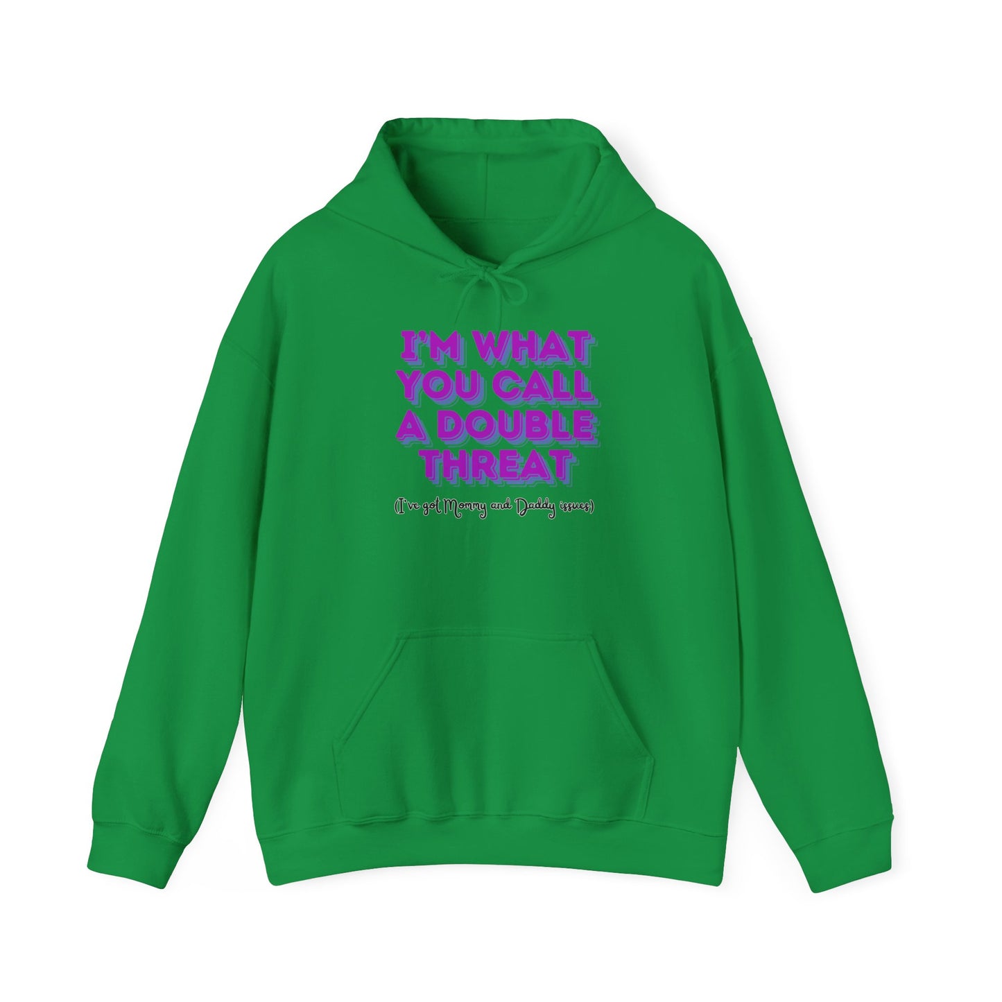 Double Threat Unisex Heavy Blend™ Hooded Sweatshirt