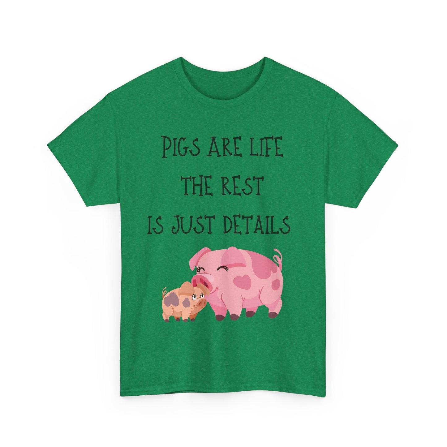 Pigs are Unisex Heavy Cotton Tee