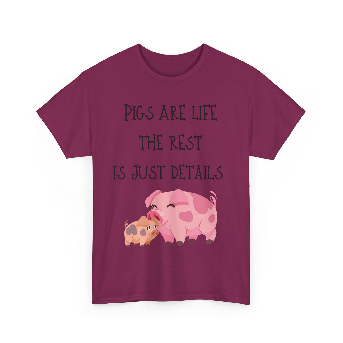 Pigs are Unisex Heavy Cotton Tee