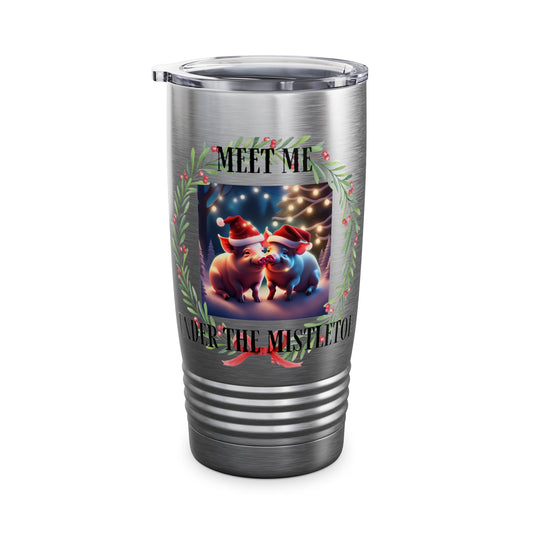 XMas pigs Ringneck Tumbler, 20oz