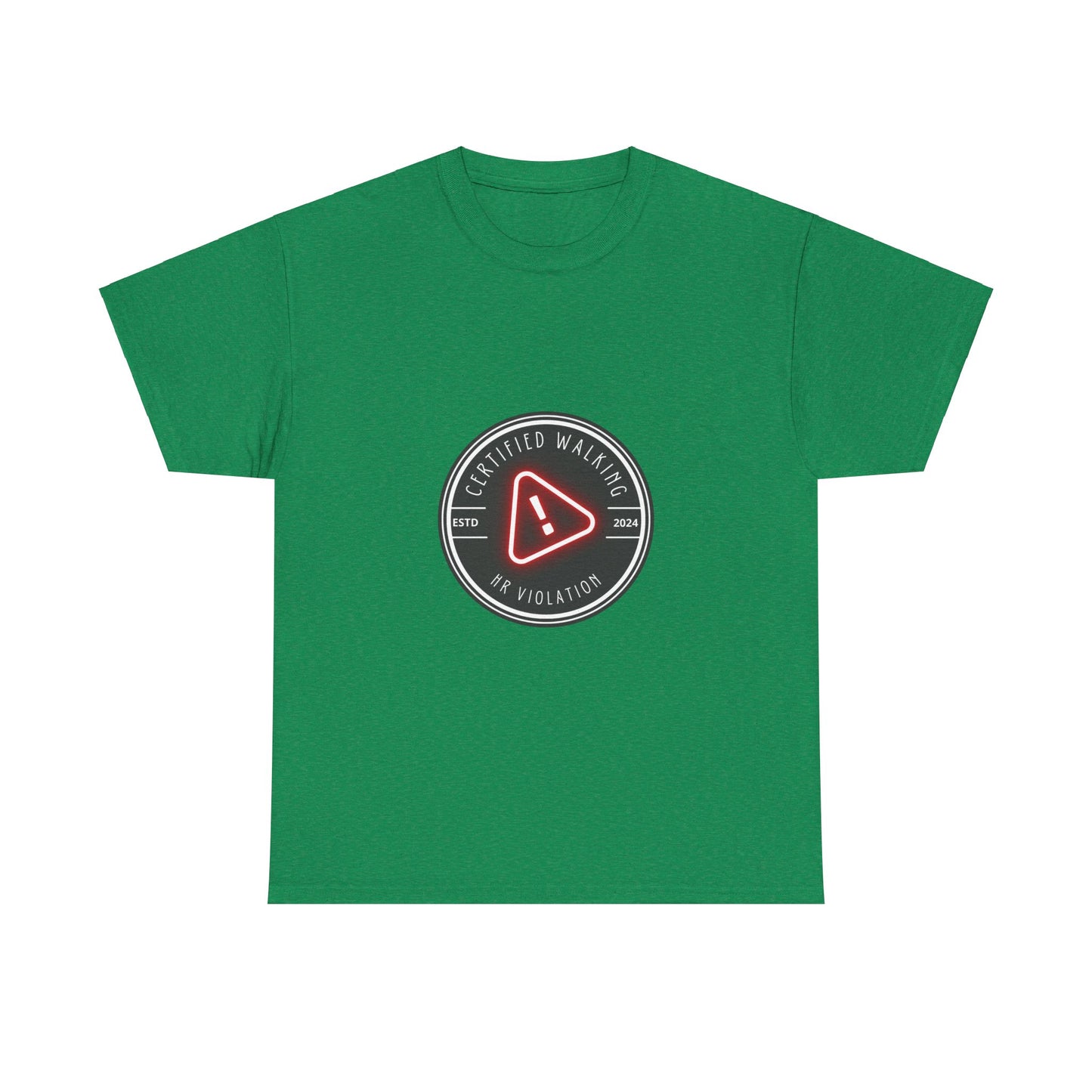 certified walking Unisex Heavy Cotton Tee