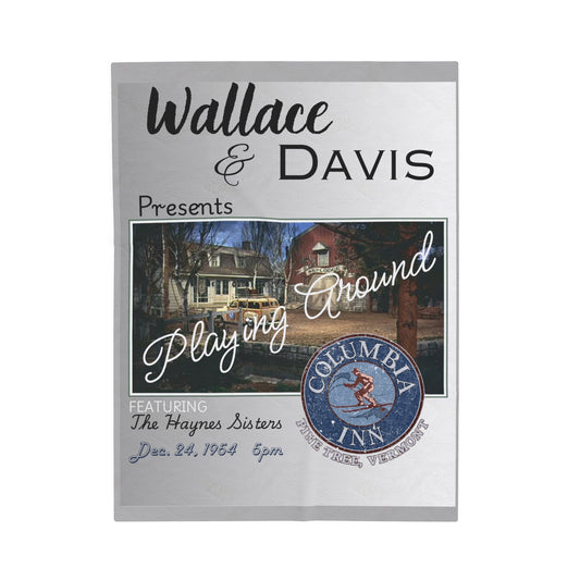 Wallace and Davis Velveteen Plush Blanket