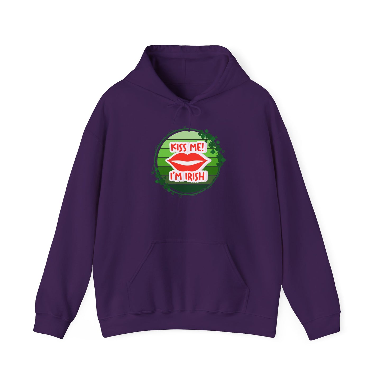 Kiss me I'm Irish Unisex Heavy Blend™ Hooded Sweatshirt