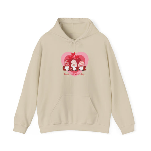 Valentines Gnome Unisex Heavy Blend™ Hooded Sweatshirt