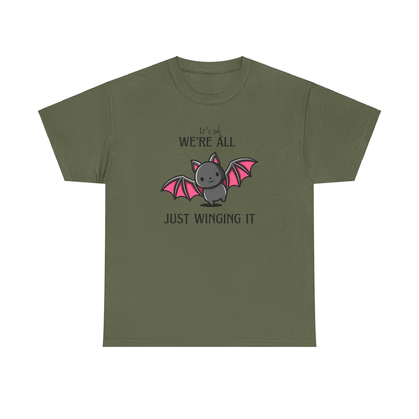 Just Winging it Unisex Heavy Cotton Tee