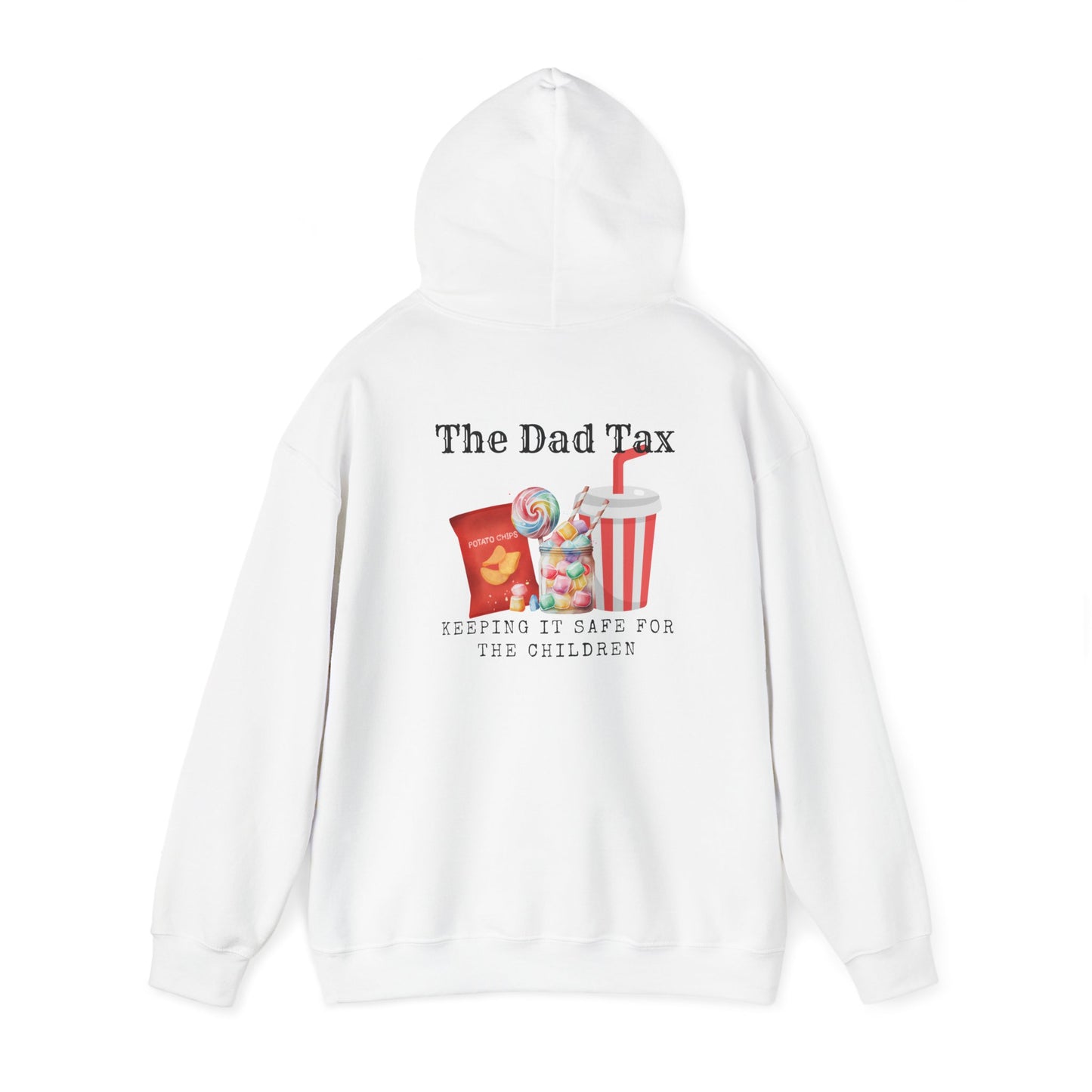 Dad Tax Unisex Heavy Blend™ Hooded Sweatshirt