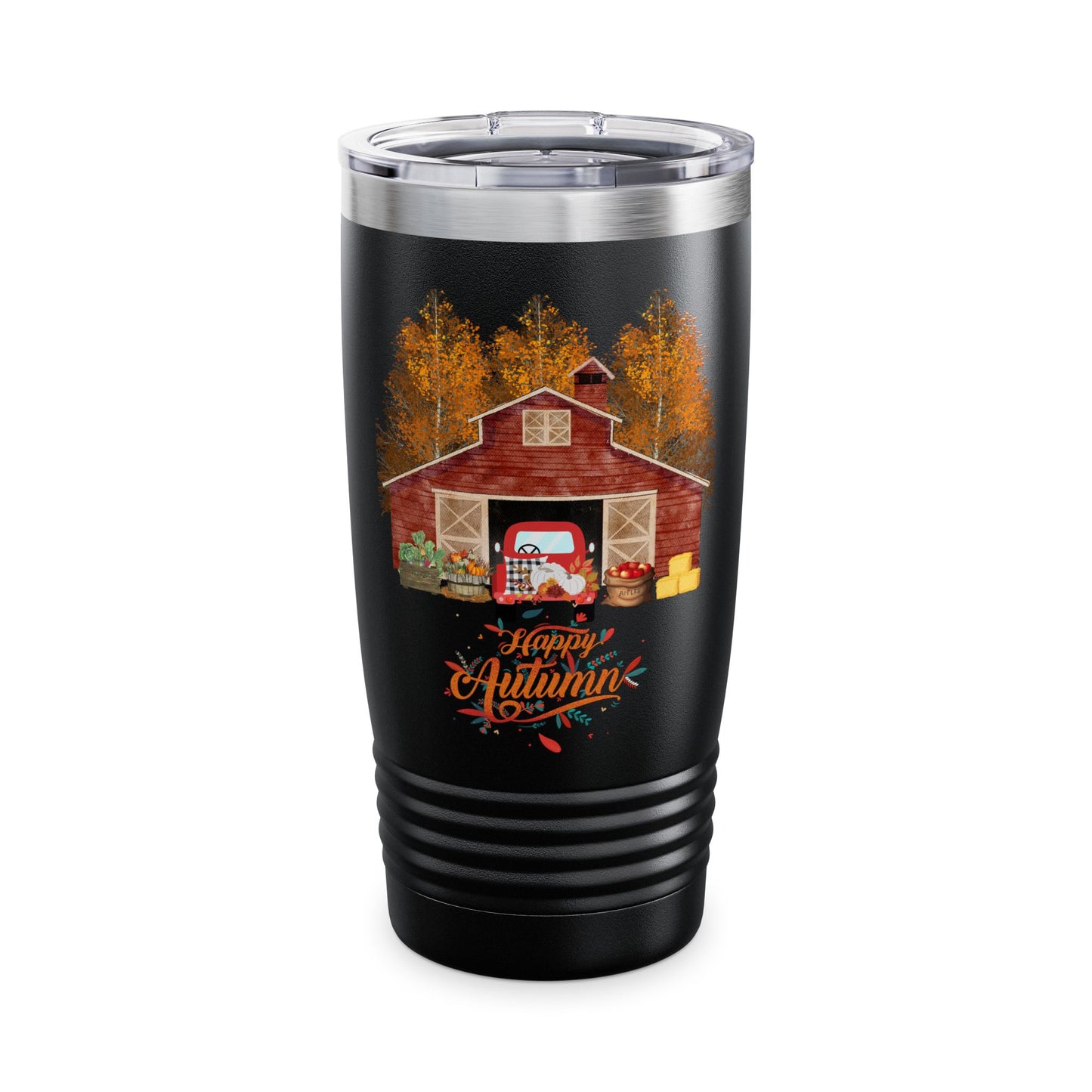 Happy Autumn Ringneck Tumbler, 20oz