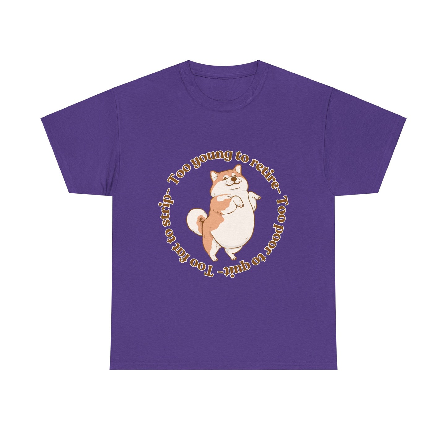 Too Young Unisex Heavy Cotton Tee