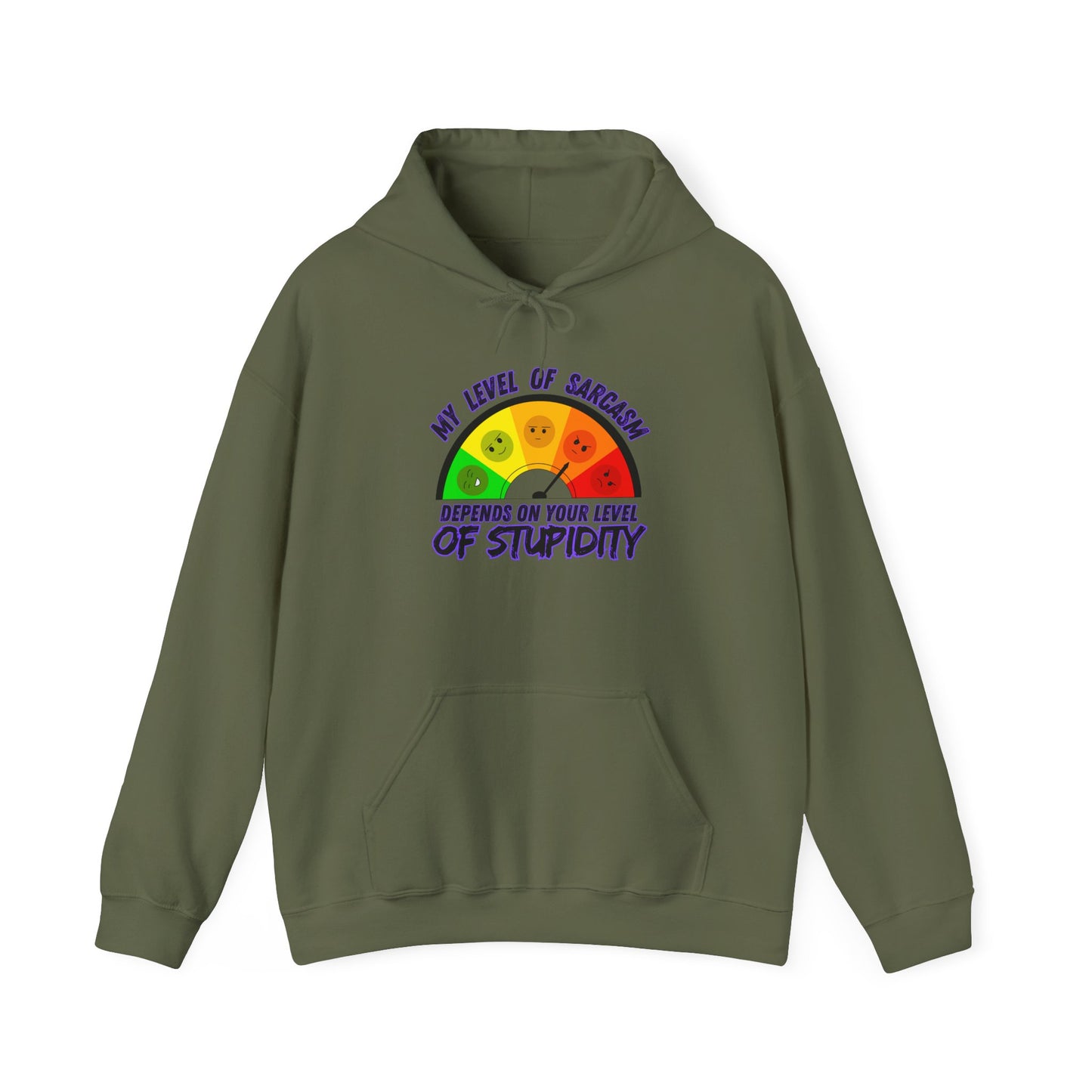 Your Level Unisex Heavy Blend™ Hooded Sweatshirt