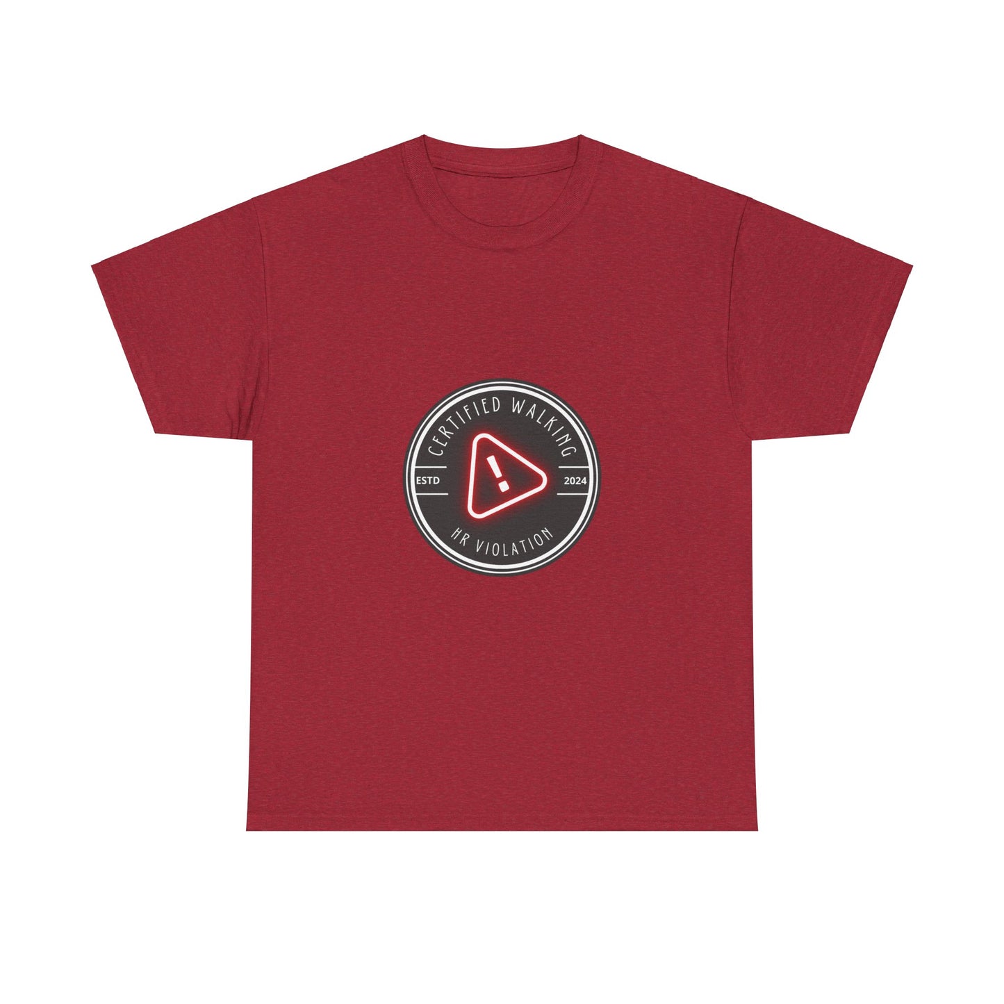 certified walking Unisex Heavy Cotton Tee