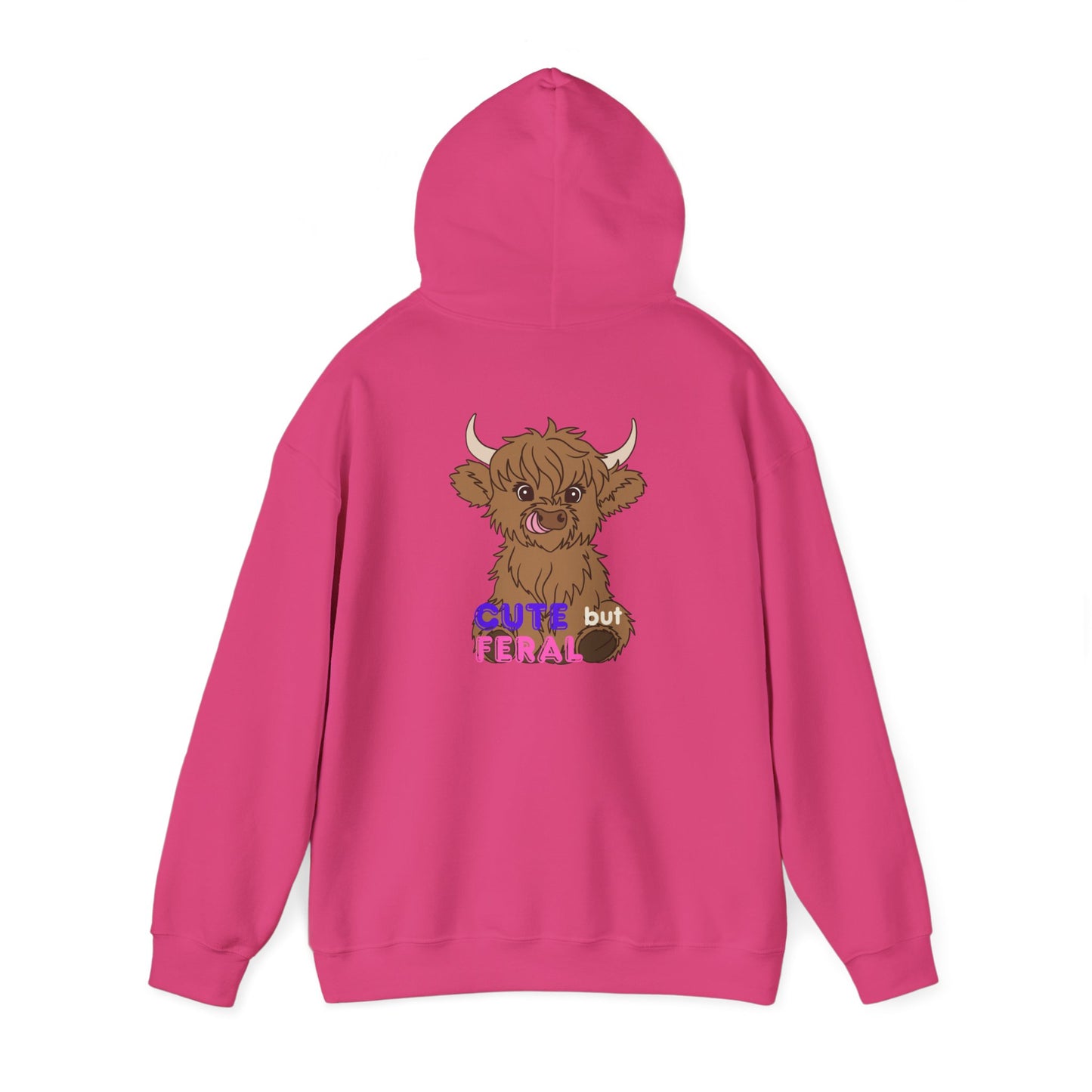 Cute but Feral Unisex Heavy Blend™ Hooded Sweatshirt